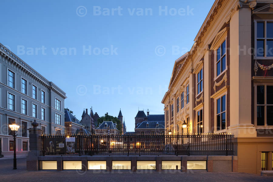 Mauritshuis met ondergrondse uitbreiding (foto: Bart van Hoek)