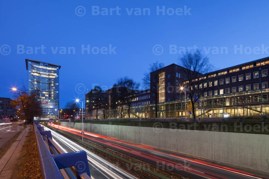 Ministerie van Economische Zaken met de Utrechtse Baan (2/3), foto Bart van Hoek
