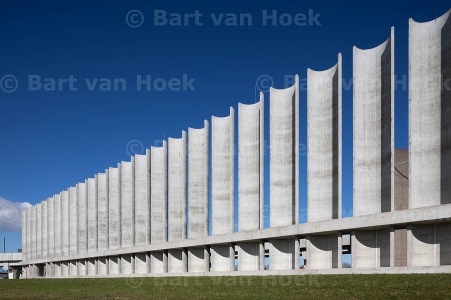 Windscherm Calandkanaal (2/3), foto Bart van Hoek