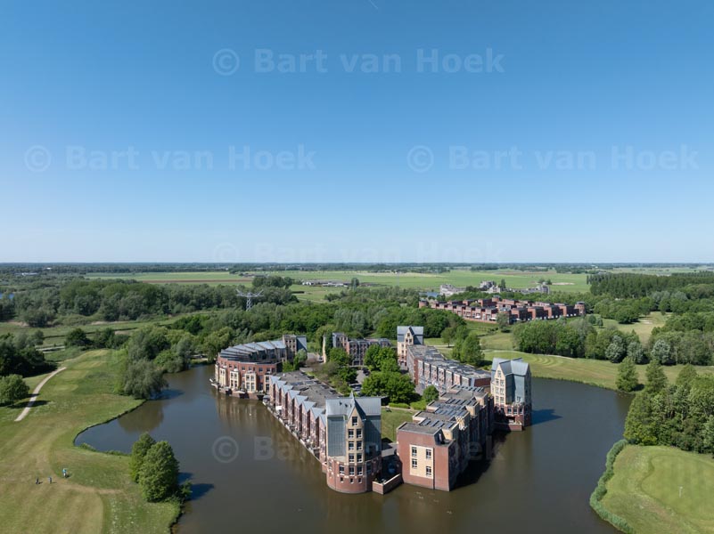 Zwaenenstede vanuit de lucht  (2/2), foto Bart van Hoek